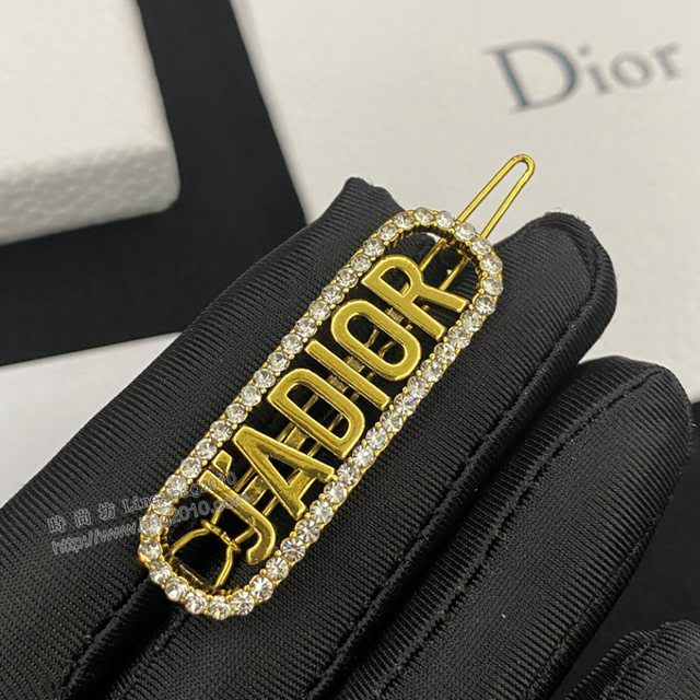 Dior飾品 經典熱銷款字母DIOR髮夾  zgd1200